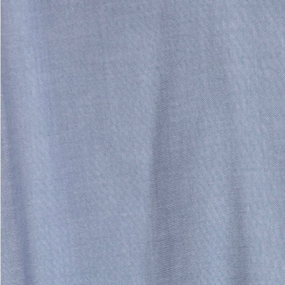 Robert Talbott Carmel oxford cloth blue XL shirt, contrasting placket, cotton - Picture 2 of 11